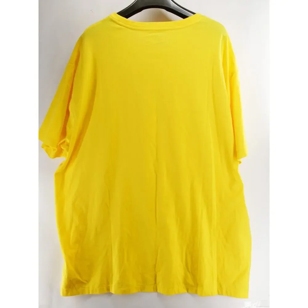 NWT Polo Ralph Lauren Men's 4XLB Classic Fit Pocket T-Shirt Lemon Rind Yellow